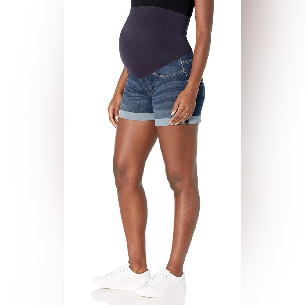 Signature by Levi Strauss & Co. Gold Label Womens Maternity MidRise ShortieShort